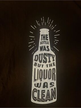 New! Section 119 Grateful Dead  Lyric "The Bottle Was Dusty"
